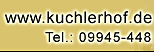 Urlaub auf dem Kuchlerhof in Drachselsried in einer Ferienwohnung Bayern.